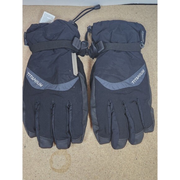 Columbia‎ sportswear Titanium Scraper Snow Winter Gloves Womens XL Black - Picture 1 of 9